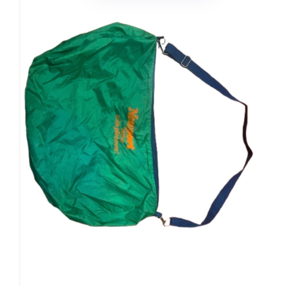 Newport Green and Blue Messenger Bag